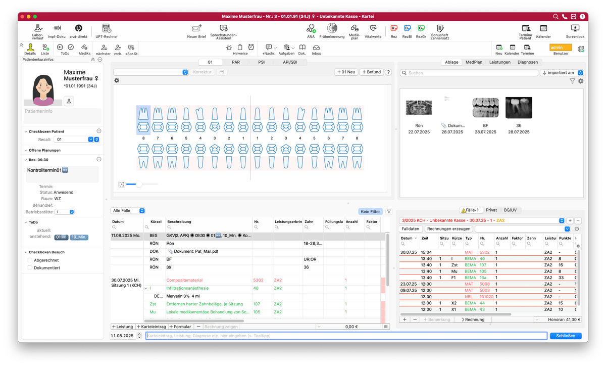 All-in-one-Kartei All in one Kartei
