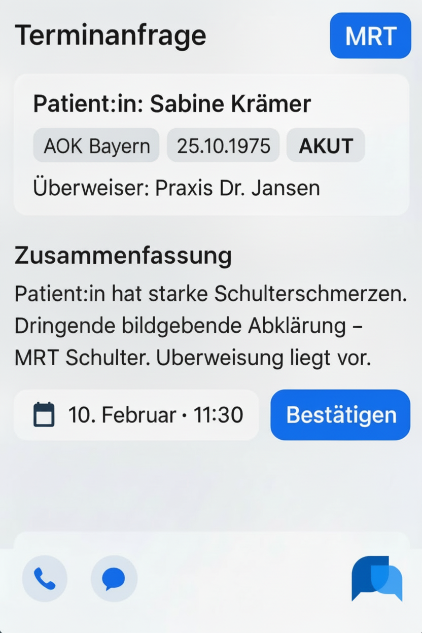 medflex schnittstelle