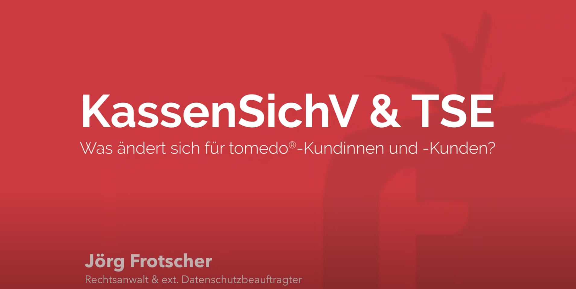 KassenSich TSE Webinar