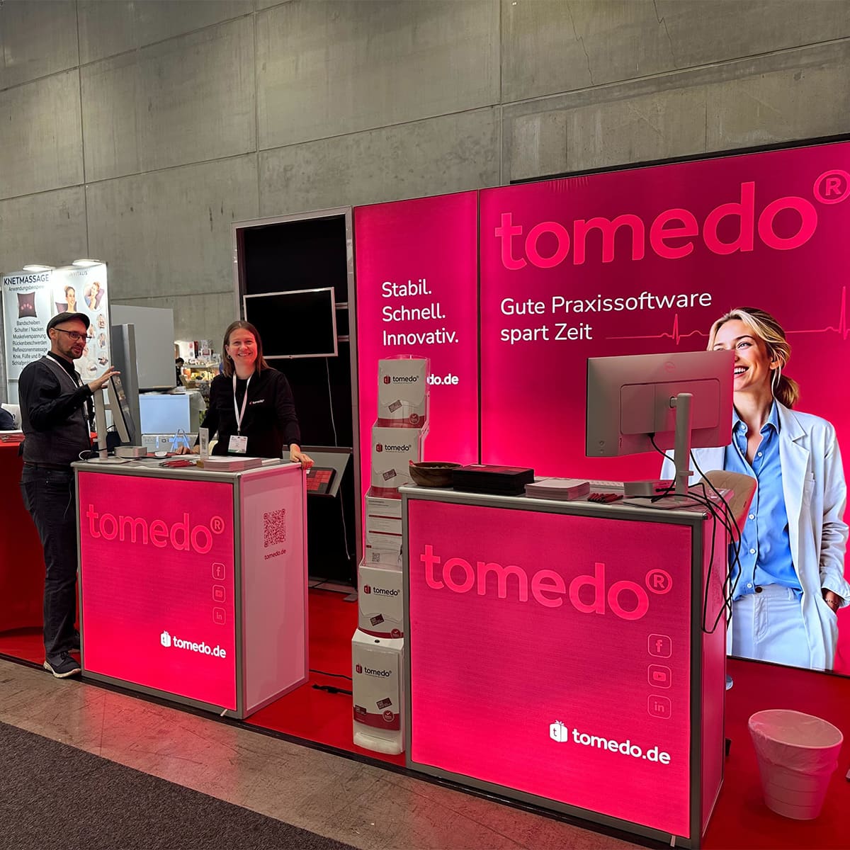 tomedo auf messe 21