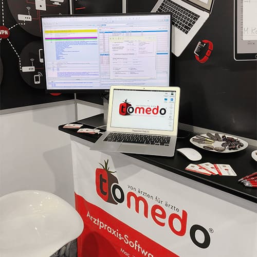 tomedo Messestand